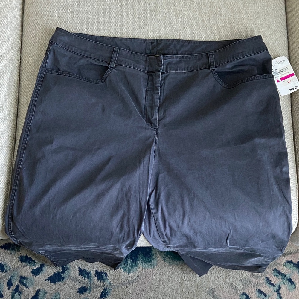 Soco St. John Charcoal / Gray Women's Cropped Pants Sz 14